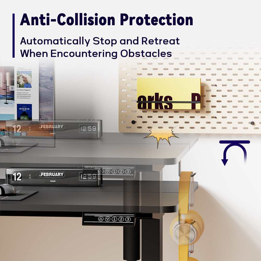 Birou Electric Reglabil pe Înălțime, 120x60cm