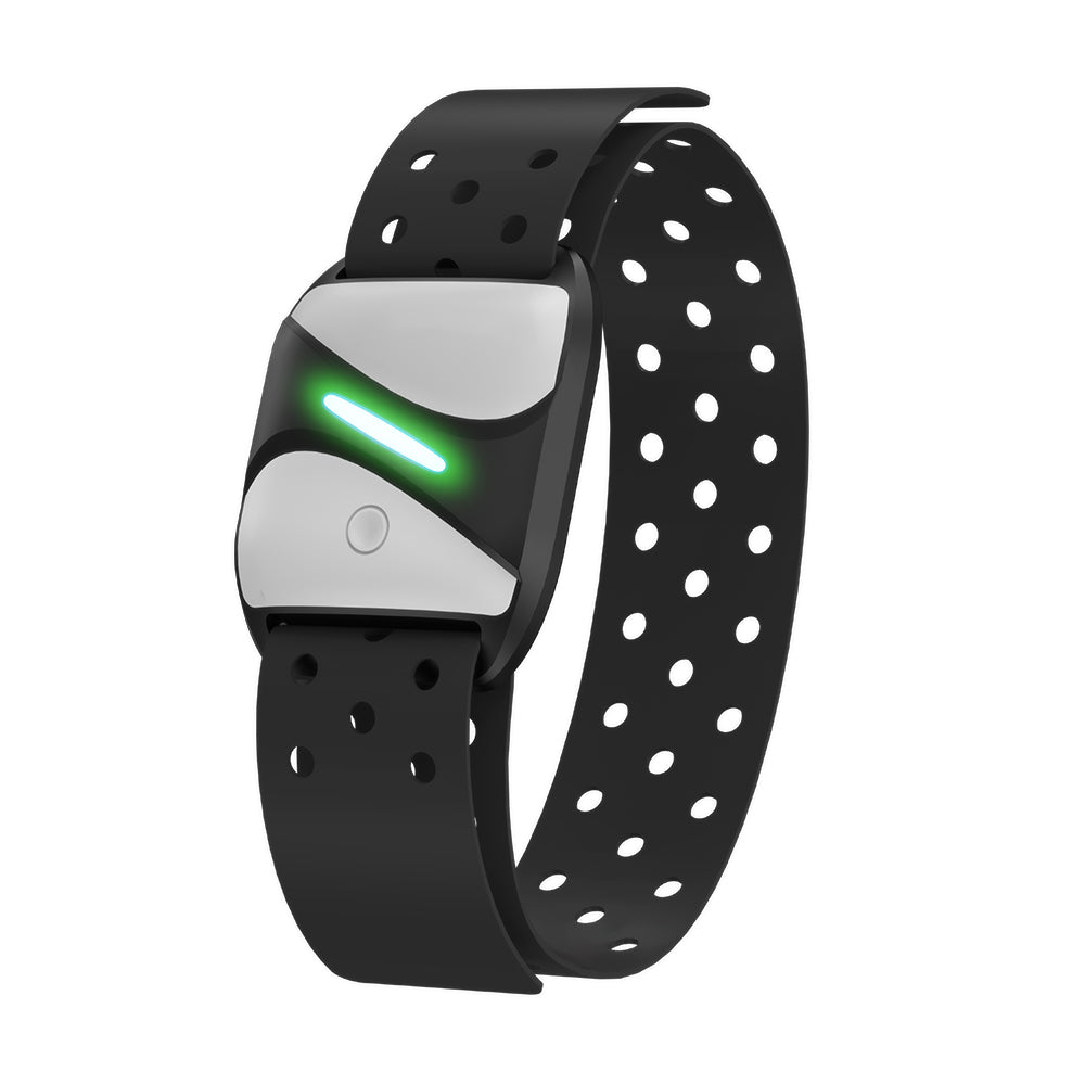 Bandă de Braț cu Monitor de Ritm Cardiac, Bluetooth 5.0/ANT+, Impermeabilă IP67