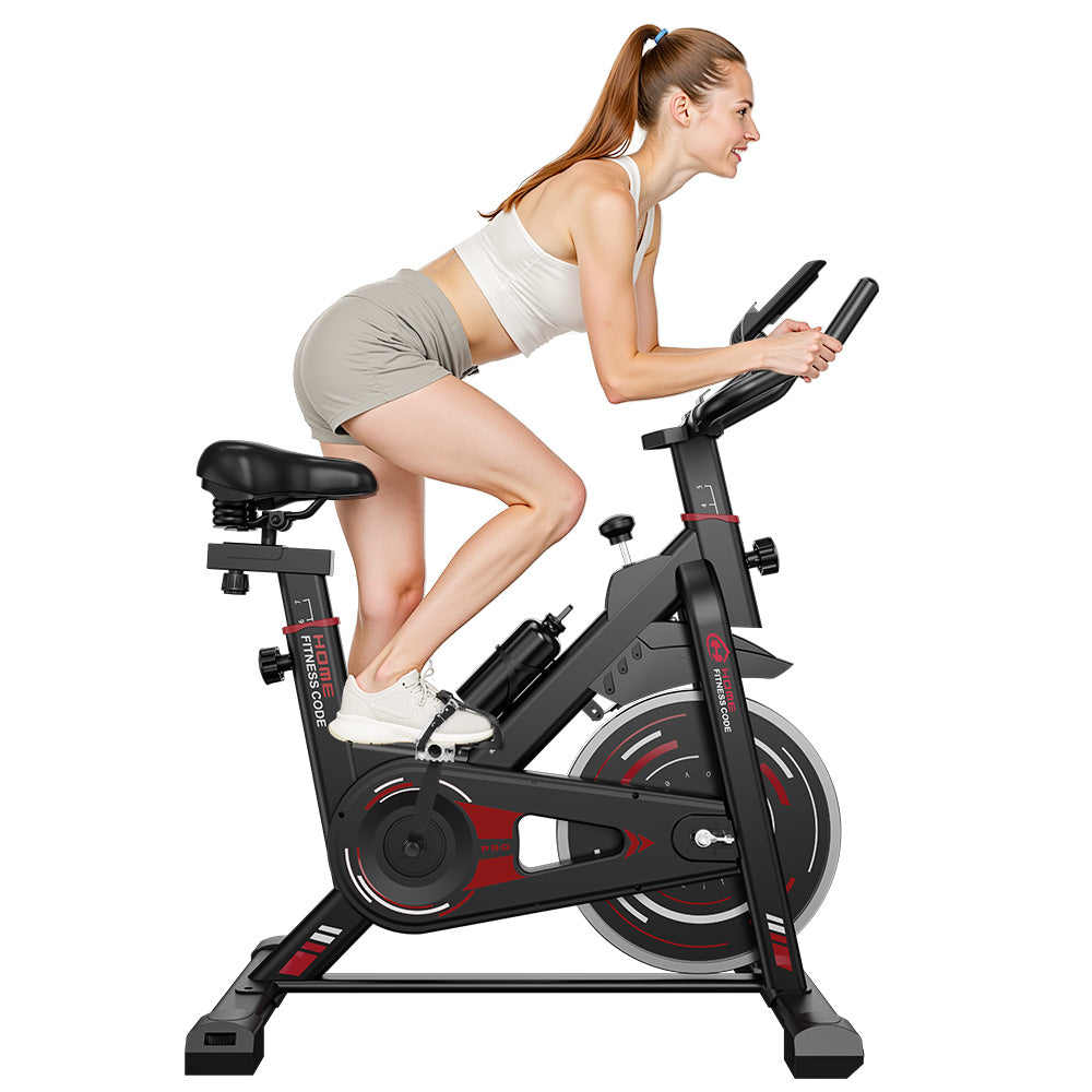 Bicicletă de Exerciții Staționară D1, Volantă 8 kg/10 kg