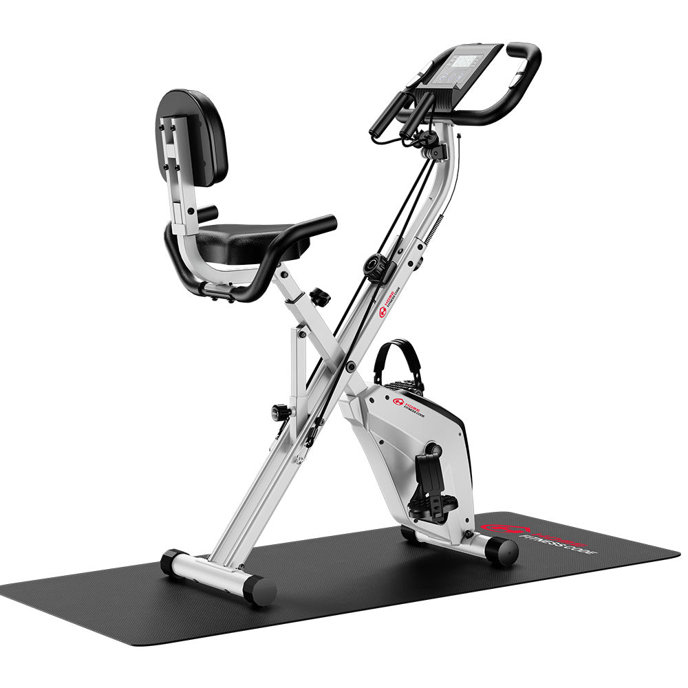 Bicicletă de Exerciții Pliabilă, Rezistență Magnetică