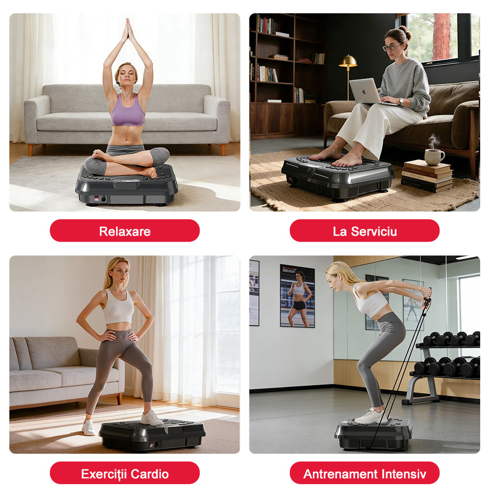 Platformă Vibratoare F1, 250 de Niveluri de Intensitate