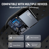Bandă de Braț cu Monitor de Ritm Cardiac, Bluetooth 5.0/ANT+, Impermeabilă IP67