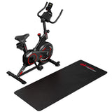 Bicicletă de Exerciții Staționară C1, Volantă 6 kg
