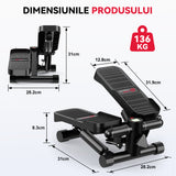 Mini Stepper Hidraulic cu Benzi de Rezistență