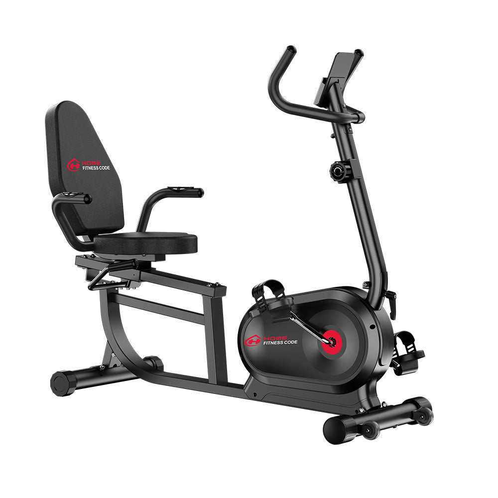 Bicicletă de Exerciții Culcată X1, 16 Niveluri de Rezistență