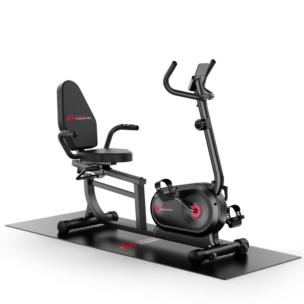 Bicicletă de Exerciții Culcată X1, 16 Niveluri de Rezistență
