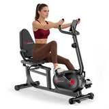 Bicicletă de Exerciții Culcată X1, 16 Niveluri de Rezistență