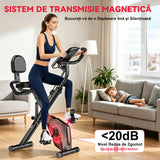 Bicicletă de Exerciții Pliabilă, Rezistență Magnetică