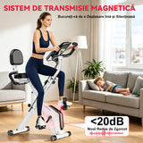 Bicicletă de Exerciții Pliabilă, Rezistență Magnetică