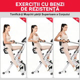 Bicicletă de Exerciții Pliabilă, Rezistență Magnetică
