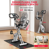 Bicicletă de Exerciții Pliabilă, Rezistență Magnetică