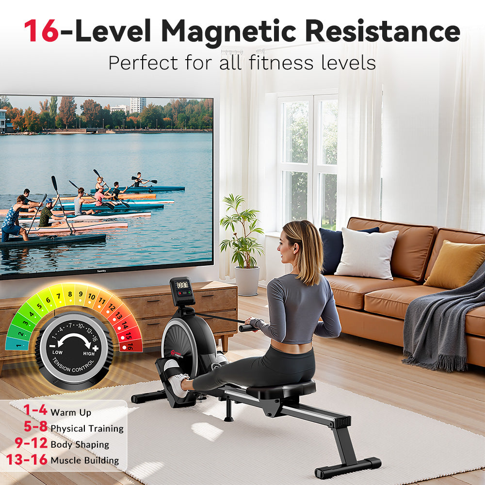 Aparat de Vâslit Magnetic, Rezistență pe 16 Niveluri