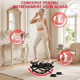 Stepper Lateral cu Benzi Elastice și Covoraș Antiderapant