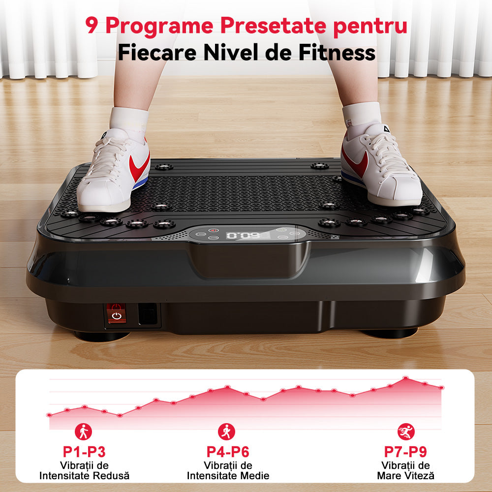 Platformă Vibratoare F1, 250 de Niveluri de Intensitate